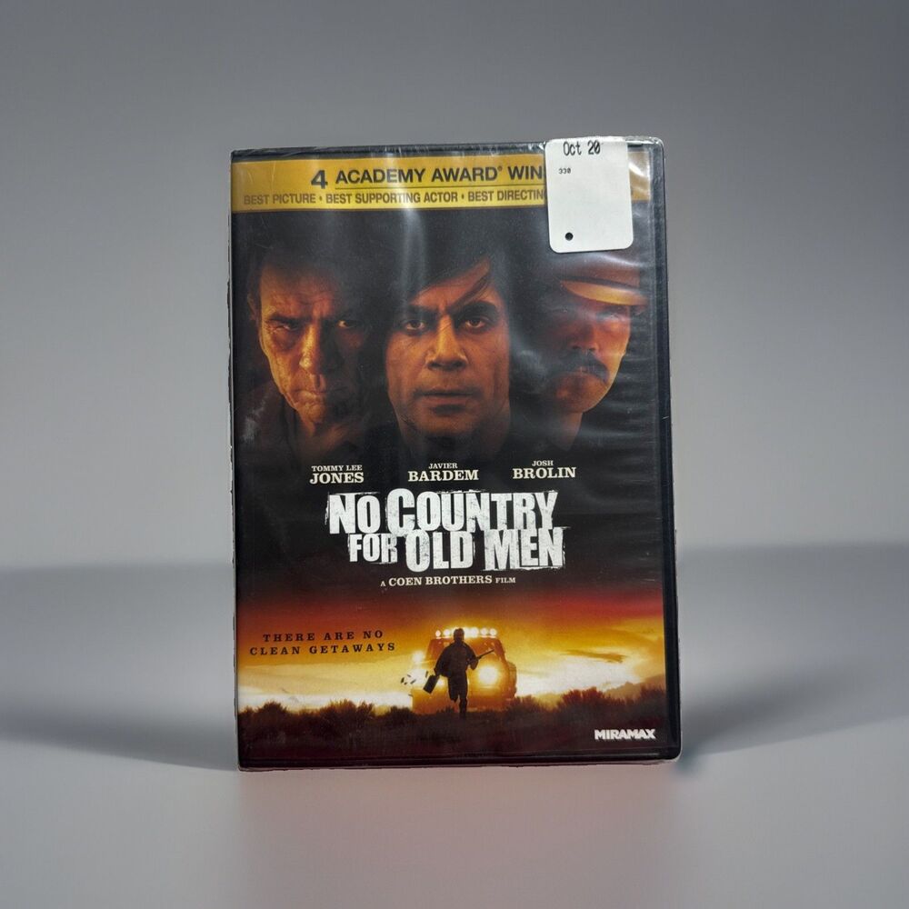 SEALED No Country for Old Men DVDs